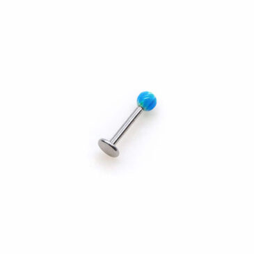 Piercing LABRET con pallina di plastica 12 mm