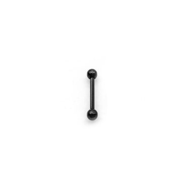 Piercing BARBELL 10 mm anodizzato nero