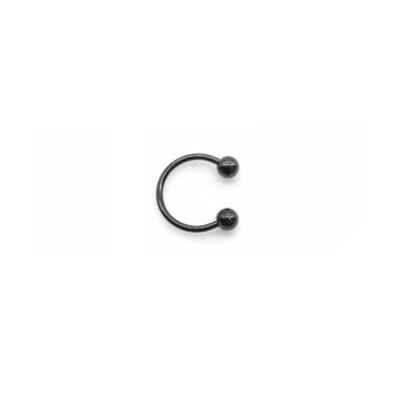 Piercing CIRCURAL 12 mm anodizzato nero