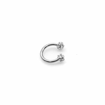 Piercing CIRCULAR 8 mm con doppio ferido