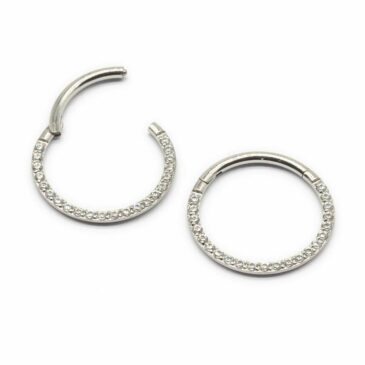 Hoop septum 6 mm Silver Color