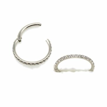 Hoop septum 8 mm Silver Color