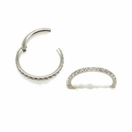 Hoop septum 10 mm Silver Color